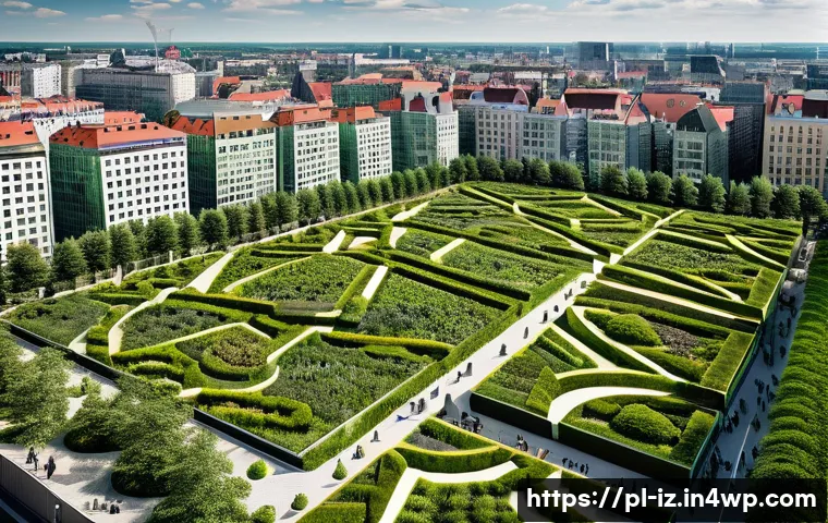 생태 심리학의 정책 적용 사례 - Green Lungs of Urban Jungles: A Modern Polish Cityscape in Harmony with Nature**
"A panoramic, high-...